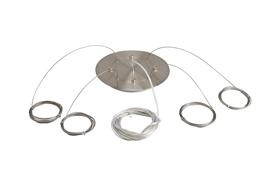 D0911SN  Lowan 250mm 3m Suspension Plate Kit SN c/w Plate, Power Cable, 4 x Suspension Cables & Grips, Max Load 20kg (ONLY TESTED FOR OUR RANGE OF PRODUCTS)